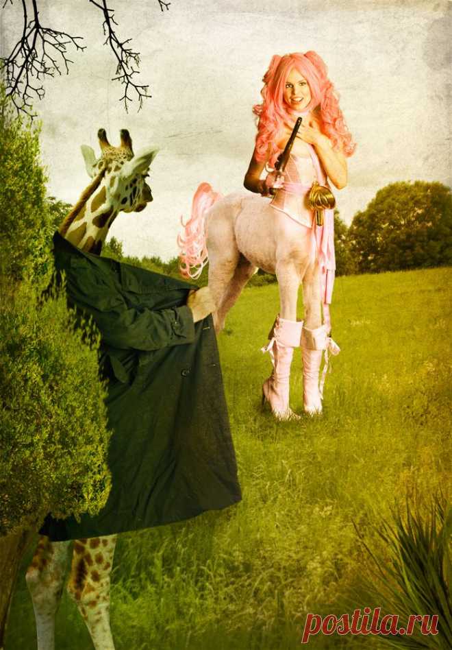 Huch - der ist ja niedlich! - Image & Photo by Fotobibi from 52 - Menschliche Chimäre - Photography (25193162) | fotocommunity
