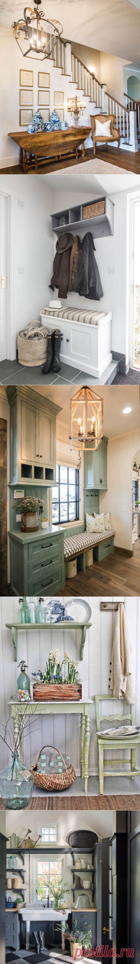 Оформление прихожей в прованском стиле | Роскошь и уют