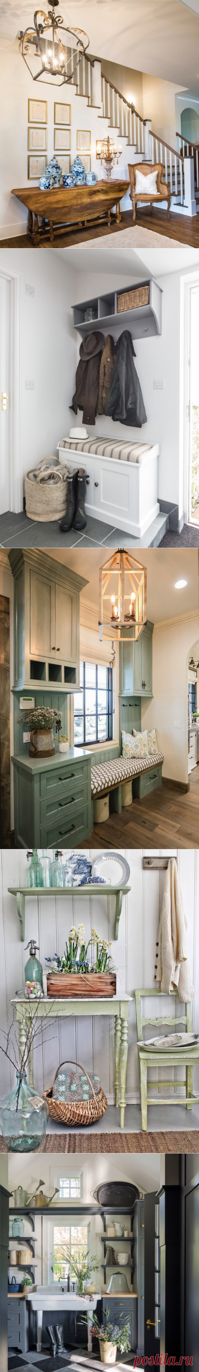 Оформление прихожей в прованском стиле | Роскошь и уют