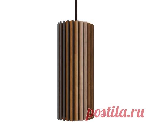 Подвесной светильник "Ротор" от Woodled бежевый, дерево - купить в интернет-магазине WestwingShop