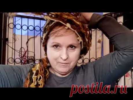 видео &quot;МК Весенний #ШарфикКрючком #Ажурное_Чудо&quot; - YouTube