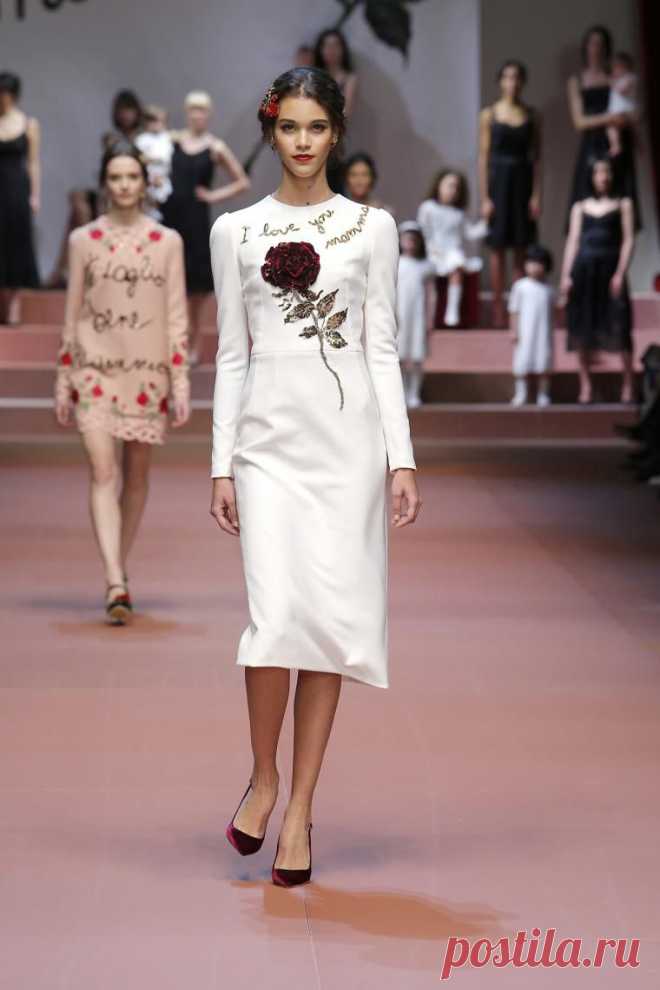 коллекция Dolce & Gabbana осень/зима 2015-2016