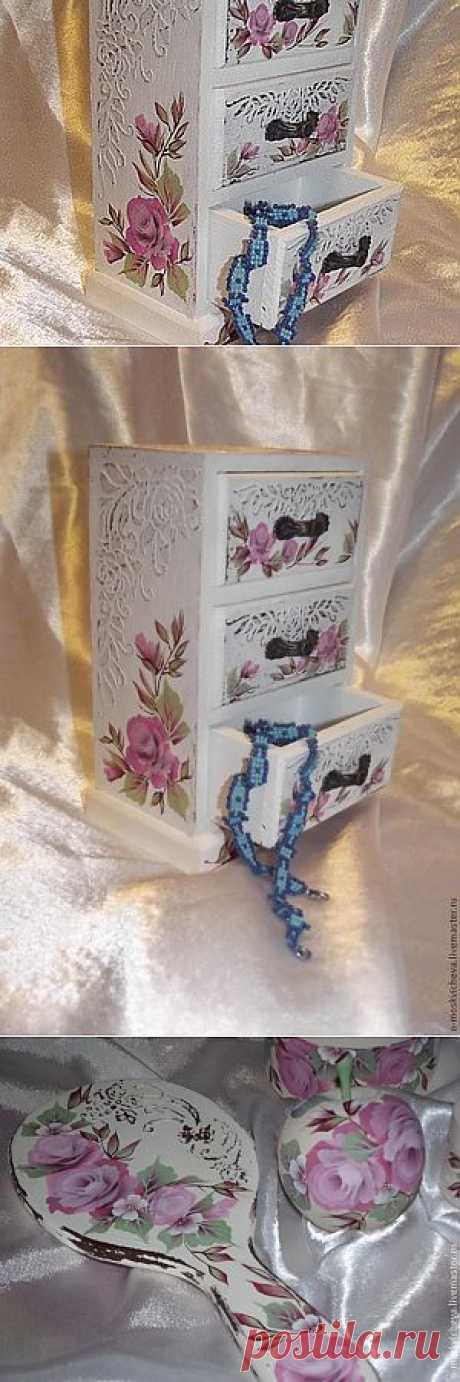 Комодик винтажный для украшений - Ярмарка Мастеров - ручная работа, handmade