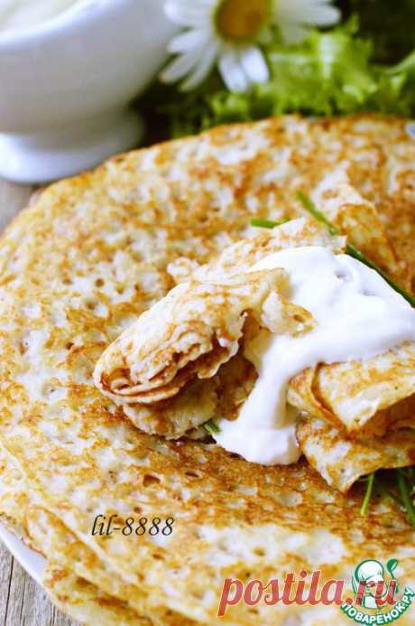 Блины из сырого картофеля - кулинарный рецепт