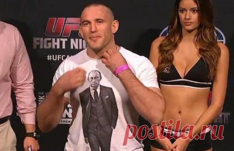 Украинский боец перед взвешиванием вышел в футболке с Путиным | Новости, события, факты