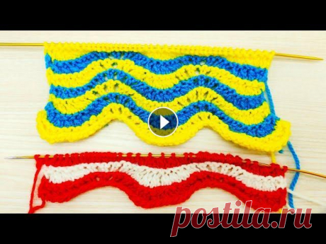 УЗОРЫ СПИЦАМИ /  КРАСИВЫЙ УЗОР ВОЛНЫ СПИЦАМИ / УЗОРЫ СПИЦАМИ СХЕМЫ / ВЯЗАНИЕ СПИЦАМИ УЗОРЫ / Всех приветствую на своем канале. В этом видео свяжем очень красивый и простой узор спицами. Подписывайтесь на канал и жмите на колокольчик, чтобы не ...