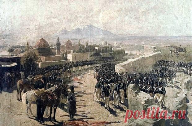 Русские вернули Ереван армянам 
После того как русские войска освободили Эривани от персов, армяне всего мира восхваляли Россию. «Армения воскресла благодаря русским», - отмечали ониВ XVII–XVIII веках Эриванское ханство была ареной…