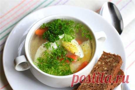Быстрый куриный супчик / Свежие рецепты