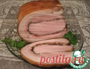 Мясной рулет - кулинарный рецепт