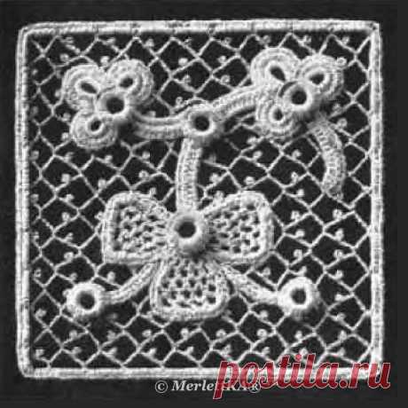 &gt;IRISH CROCHET LACE - сколы и мотивы