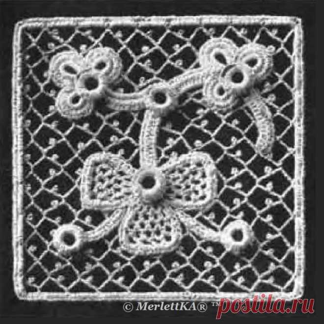 >IRISH CROCHET LACE - сколы и мотивы
