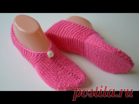 Следки спицами на скорую руку