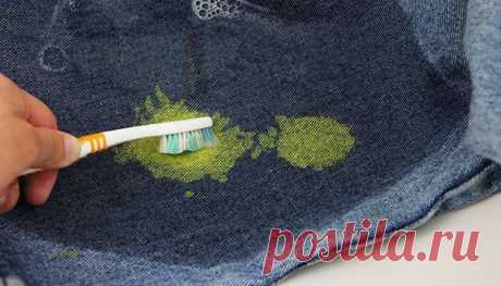 Как вывести масляную краску с джинсов | Будем здоровы