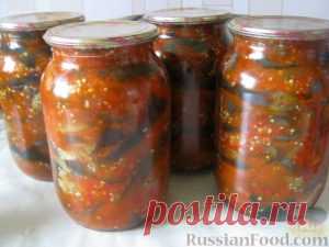 Салат из баклажанов на зиму 