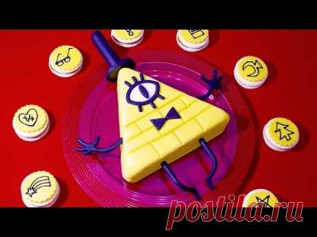 BILL CIPHER CAKE | GRAVITY FALLS | #GravityFinale | LaRecetaMásDulce