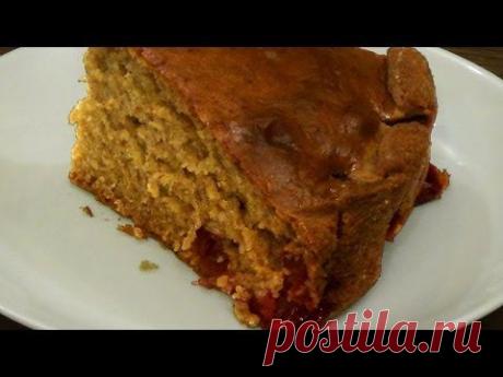 Пирог &quot;Гости на пороге&quot; с медом и вишнями