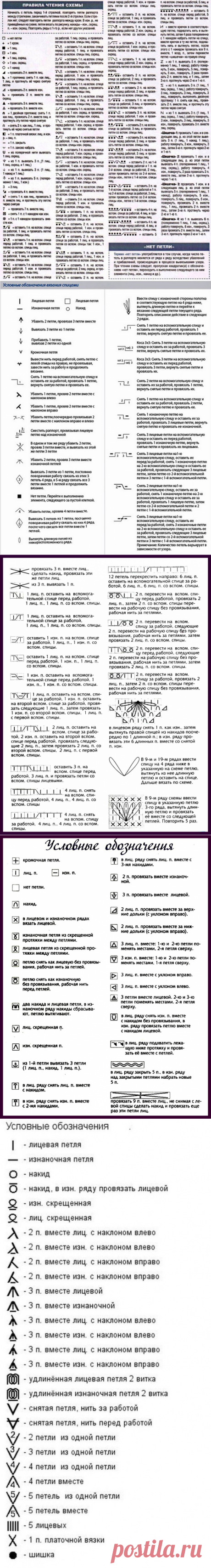 Новые красивые узоры для спиц — Сделай сам, идеи для творчества - DIY Ideas