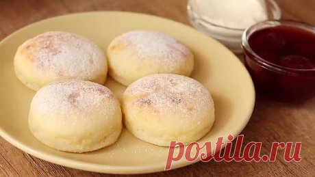 Нежные сырники в духовке