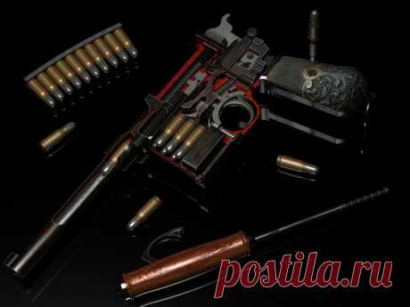 VladRussianArms : Авторская галерея VladRussianArms (посвящена В.Калинину учителю и другу...) : компьютерное моделирование оружия