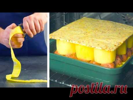 Режу Картофель Ленточками - и в Духовку. 
ОВКУСЕНО МАСЛО