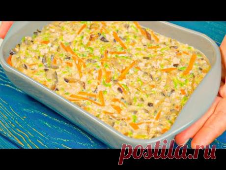 Просто нарежьте овощи соломкой! Готовлю ужин из самых простых продуктов!