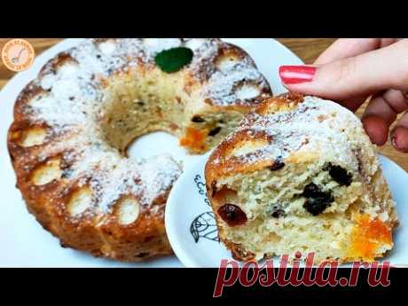 Кекс творожный в духовке с изюмом | Нежный вкус домашней выпечки из творожного теста | Меню от Ксюши