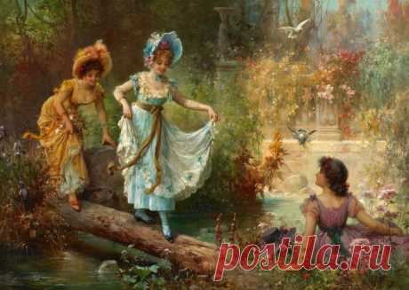 Художник Hans Zatzka|Прекрасный мир