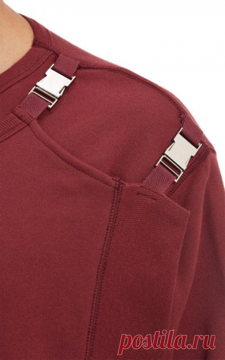 Hood by Air Panel-Layered Sweatshirt at Barneys.com | Details