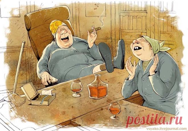 КАРИКАТУРЫ - Ольга Громова