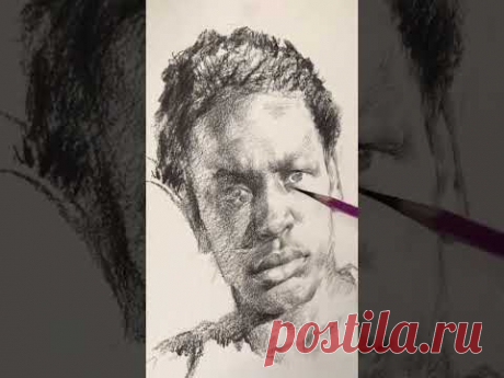 Man's portrait drawing in pencils #drawing #pencildrawing #sketch