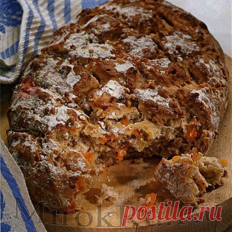 Хлеб с курагой и орехами - 17 Января 2011 - Рецепты с фотографиями - вкусно готовим и едим дома - Мирок Ру - Кулинария - домашние заготовки
