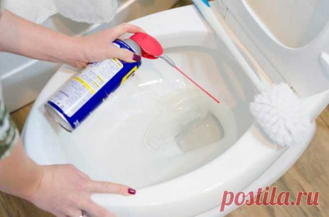 Моя подруга поведала мне, что пользуется WD-40. Это средство творит чудеса