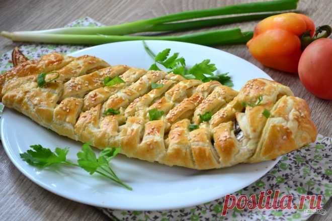 Пирог со шпротами - пошаговый рецепт с фото на Повар.ру