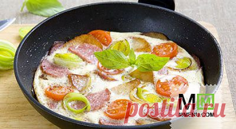 Картофель, запеченный с овощами и яйцами - кулинарный рецепт. Миллион Меню