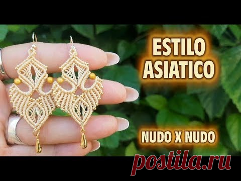 MACRAME l PENDIENTES FINISIMOS