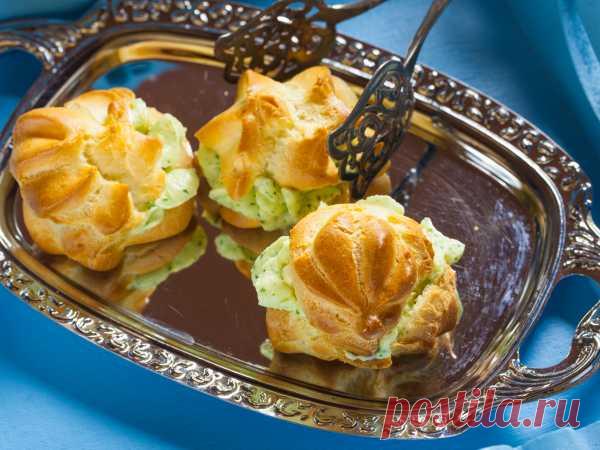 Профитроли с сыром — рецепт с фото пошагово