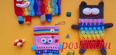 Радужные коточехлы – 2015 | Чехлы для мобильных телефонов | HandMade39.ru
