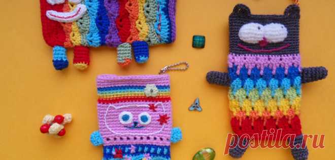 Радужные коточехлы – 2015 | Чехлы для мобильных телефонов | HandMade39.ru