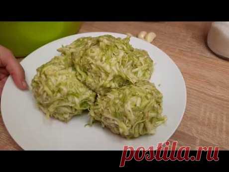 Оладьи из кабачков. Ароматные с мясом.