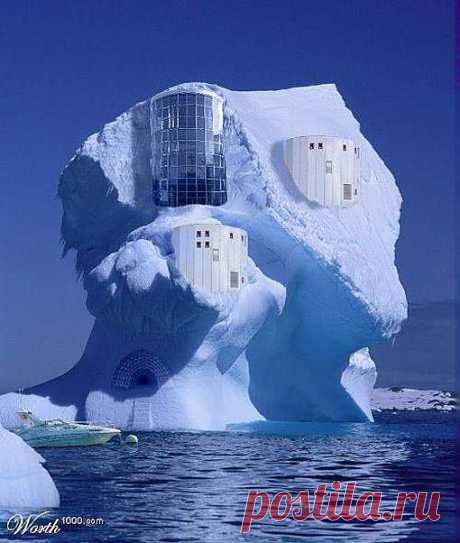 мороз вояет скульптуры.