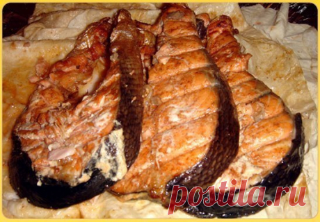 Шашлык из рыбы / Удивительная еда!