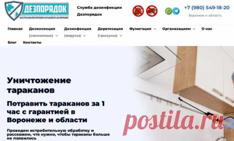 Дезпорядок в Воронеже