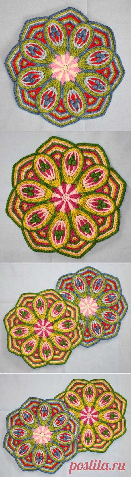 Crochet Overlay Mandala No. 2 Pattern PDF от CAROcreated