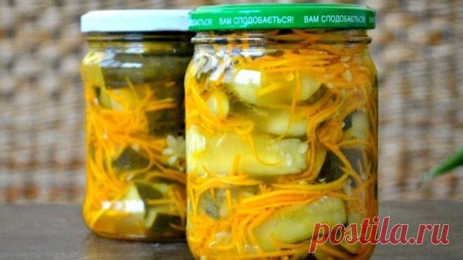Огурчики по корейски. Заготовки на зиму