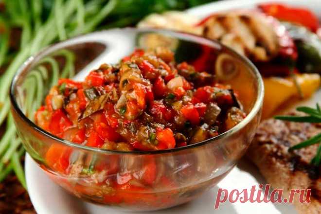 Соус айвар с баклажанами – пошаговый рецепт с фото.