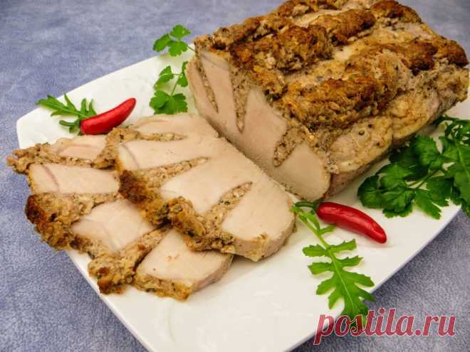 Мясная закуска на праздничный стол - рецепт автора Другая Кухня-Валерия