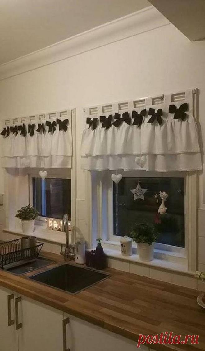 Шторы для кухни: 35 идей модного комбинирования | Тысяча и одна идея