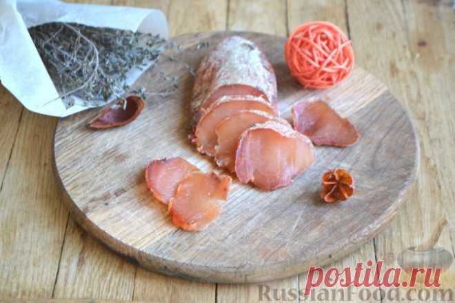 Бастурма из куриного филе: как приготовить дома нежнейшее вяленое мясо