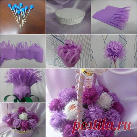 DIY flower - Crafting For Holidays