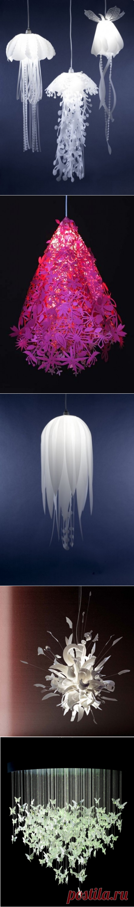 Необычные люстры своими руками (идеи) - Nebka.Ru
